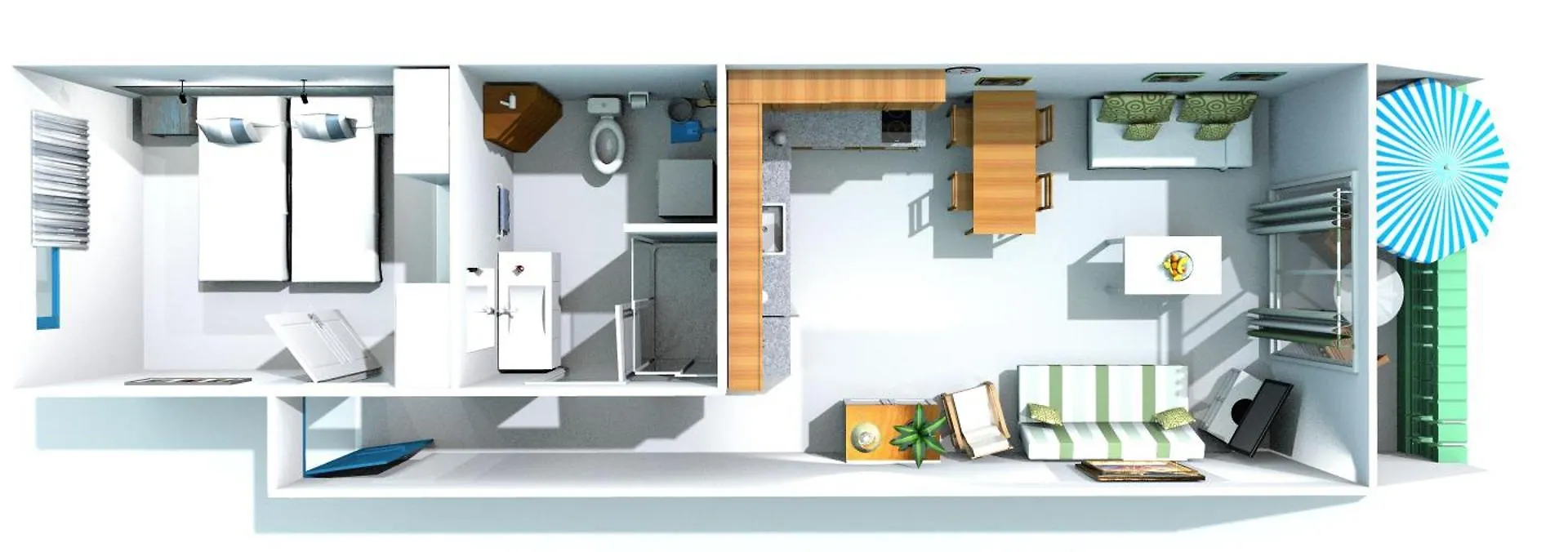 Sunset Beachfront Apartment Валле Гранд Рей